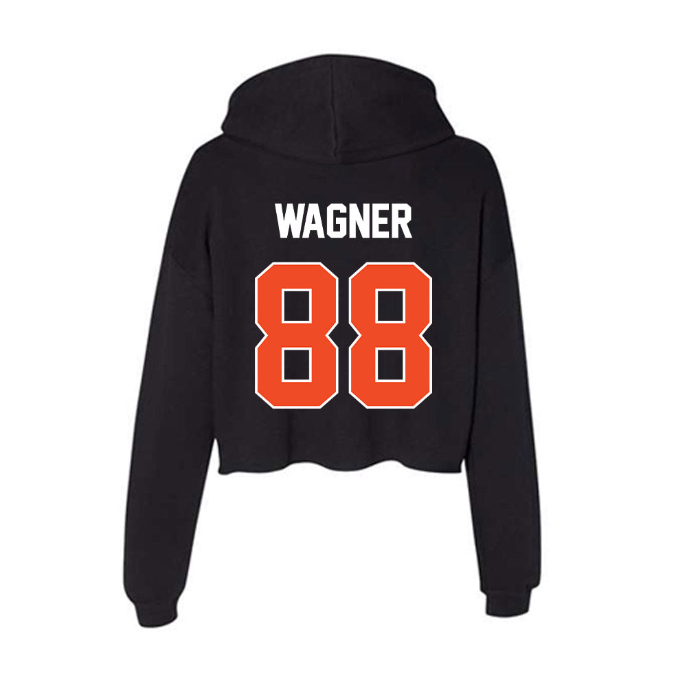 Boise State - NCAA Football : Matt Wagner - Women's Crop Fleece Hooded Sweatshirt-1