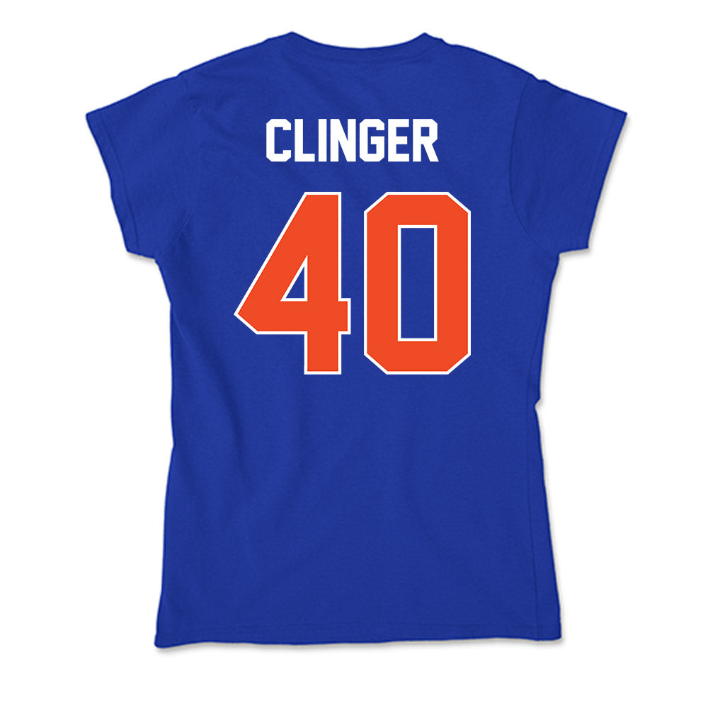 Boise State - NCAA Football : Ryker Clinger - Soft Style Women’s T-Shirt-1