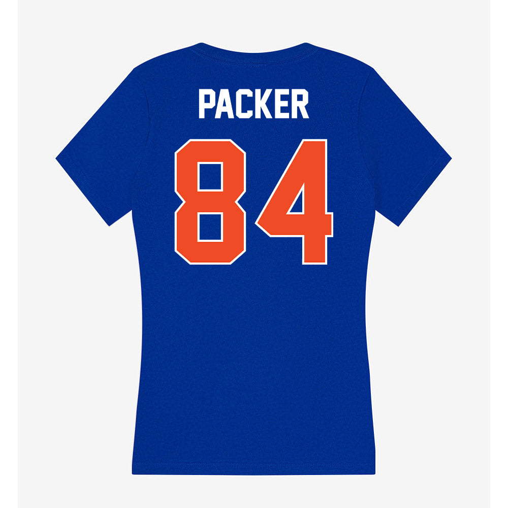 Boise State - NCAA Football : Gavin Packer - Women's V-Neck T-Shirt-1