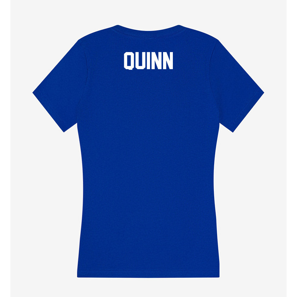 Boise State - NCAA Women's Basketball : Mason Quinn - Women's V-Neck T-Shirt-1