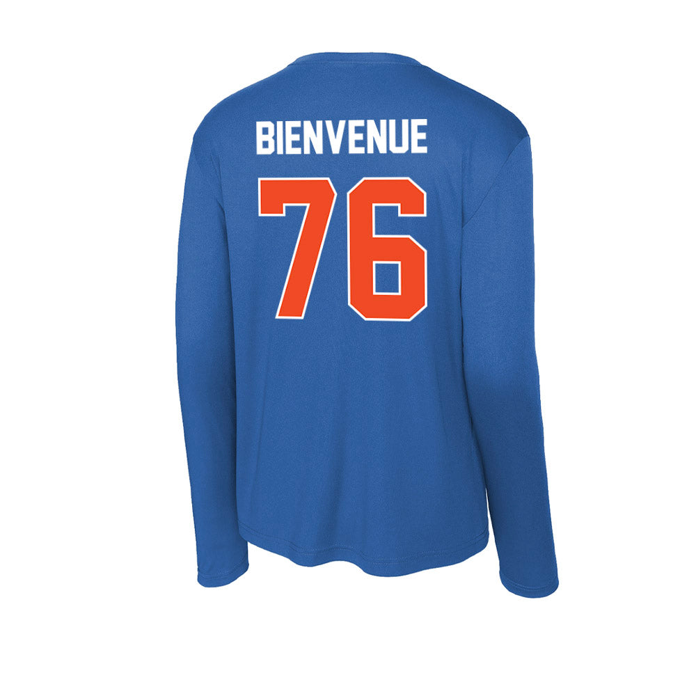 Boise State - NCAA Football : Gregory Bienvenue - Activewear Long Sleeve T-Shirt-1