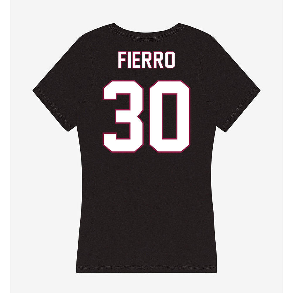 NMSU - NCAA Women's Soccer : Joselyn Fierro - Women's V-Neck T-Shirt-1