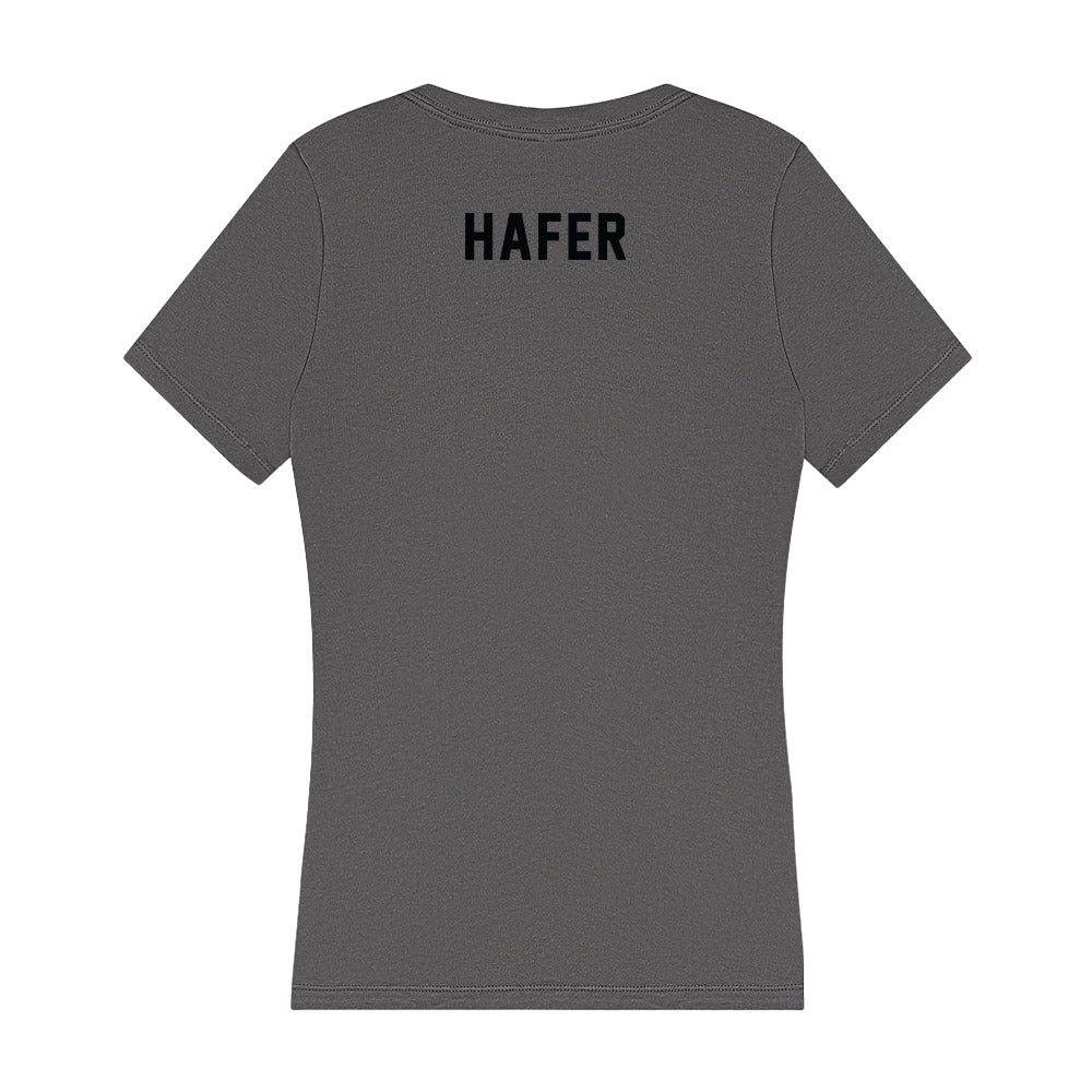 Idaho - NCAA Women's Swimming & Diving : Kaitlyn Hafer - Women's V-Neck T-Shirt-1