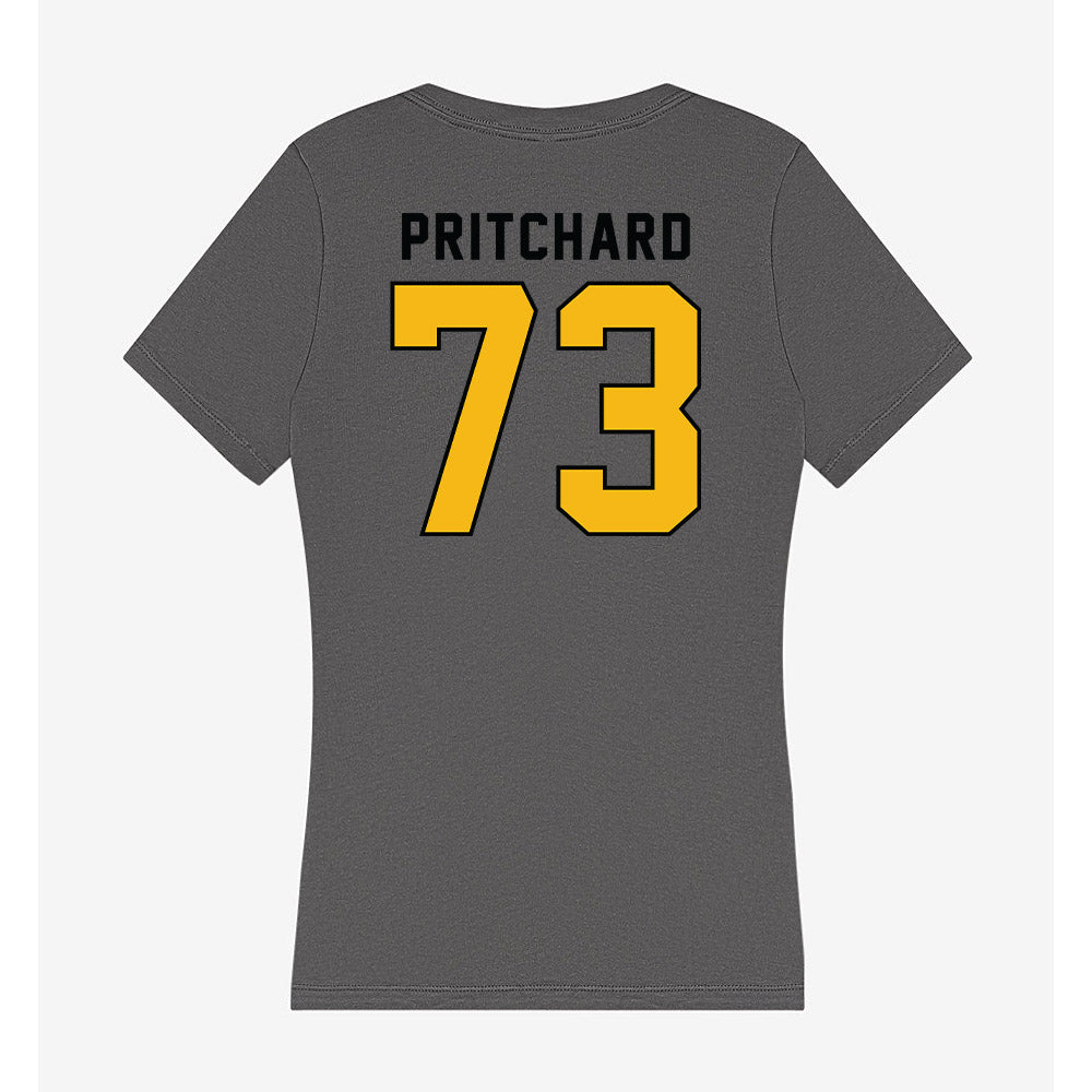 Idaho - NCAA Football : Nathan Pritchard - Women's V-Neck T-Shirt-1