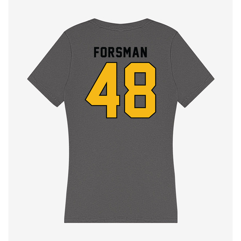 Idaho - NCAA Football : Owen Forsman - Women's V-Neck T-Shirt-1