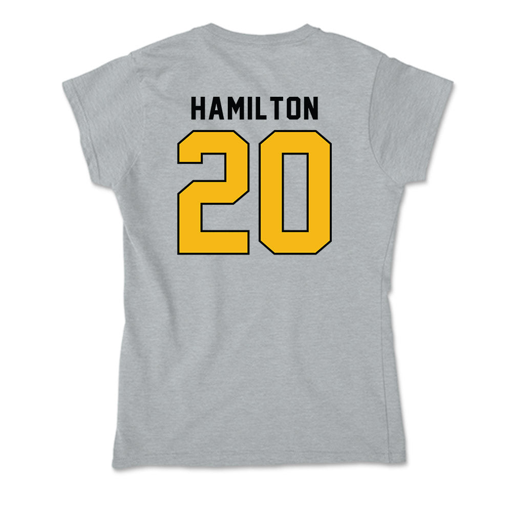 Idaho - NCAA Women's Soccer : alyssa hamilton - Soft Style Women’s T-Shirt-1