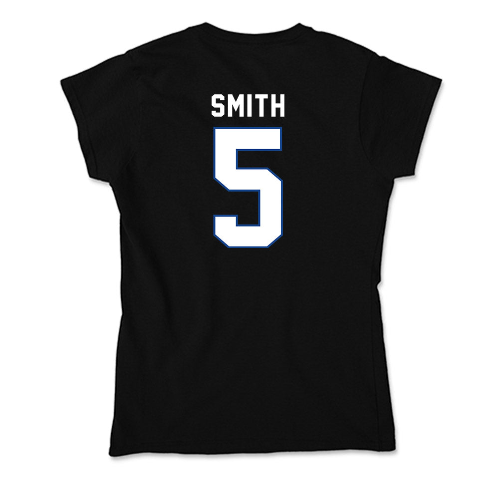 Grand Valley - NCAA Men's Basketball : Trevor Smith - Soft Style Women’s T-Shirt-1
