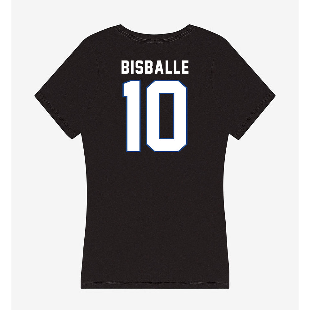 Grand Valley - NCAA Women's Basketball : MacKenzie Bisballe - Classic Shersey Women's V-Neck T-Shirt-1