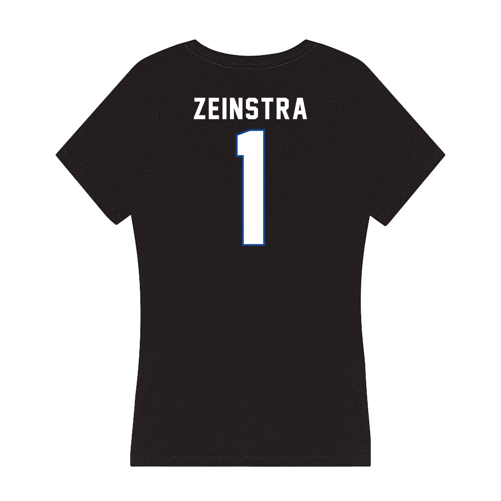 Grand Valley - NCAA Women's Basketball : Avery Zeinstra - Women's V-Neck T-Shirt-1
