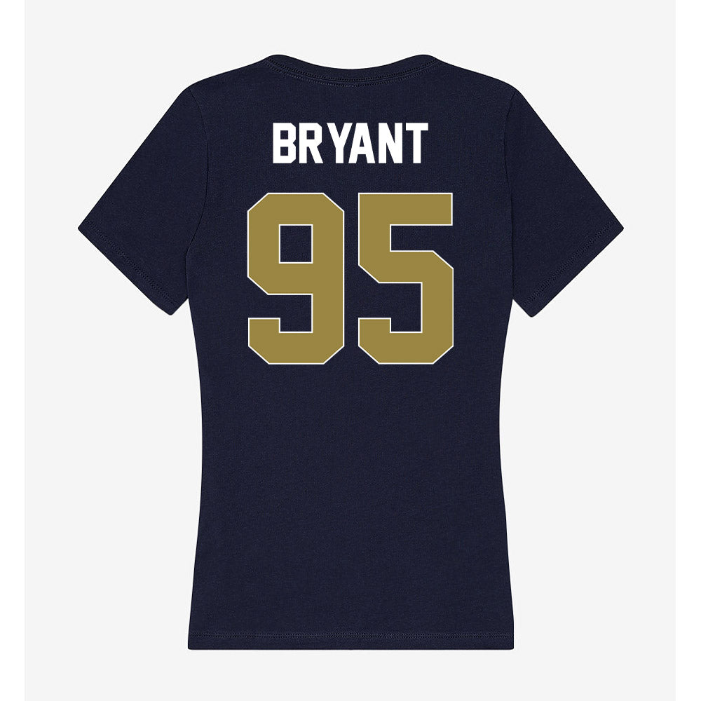 Georgia Southern - NCAA Football : Tripp Bryant - Women's V-Neck T-Shirt-1