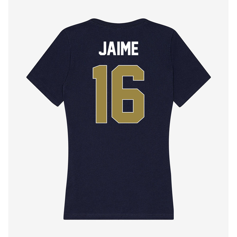 Georgia Southern - NCAA Baseball : Jonathan Jaime - Women's V-Neck T-Shirt-1