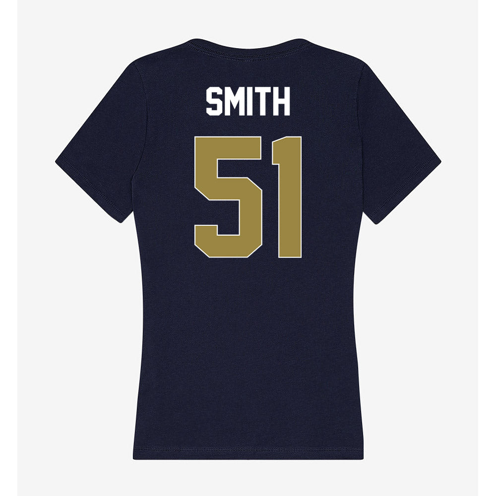 Georgia Southern - NCAA Baseball : Gaven Smith - Women's V-Neck T-Shirt-1