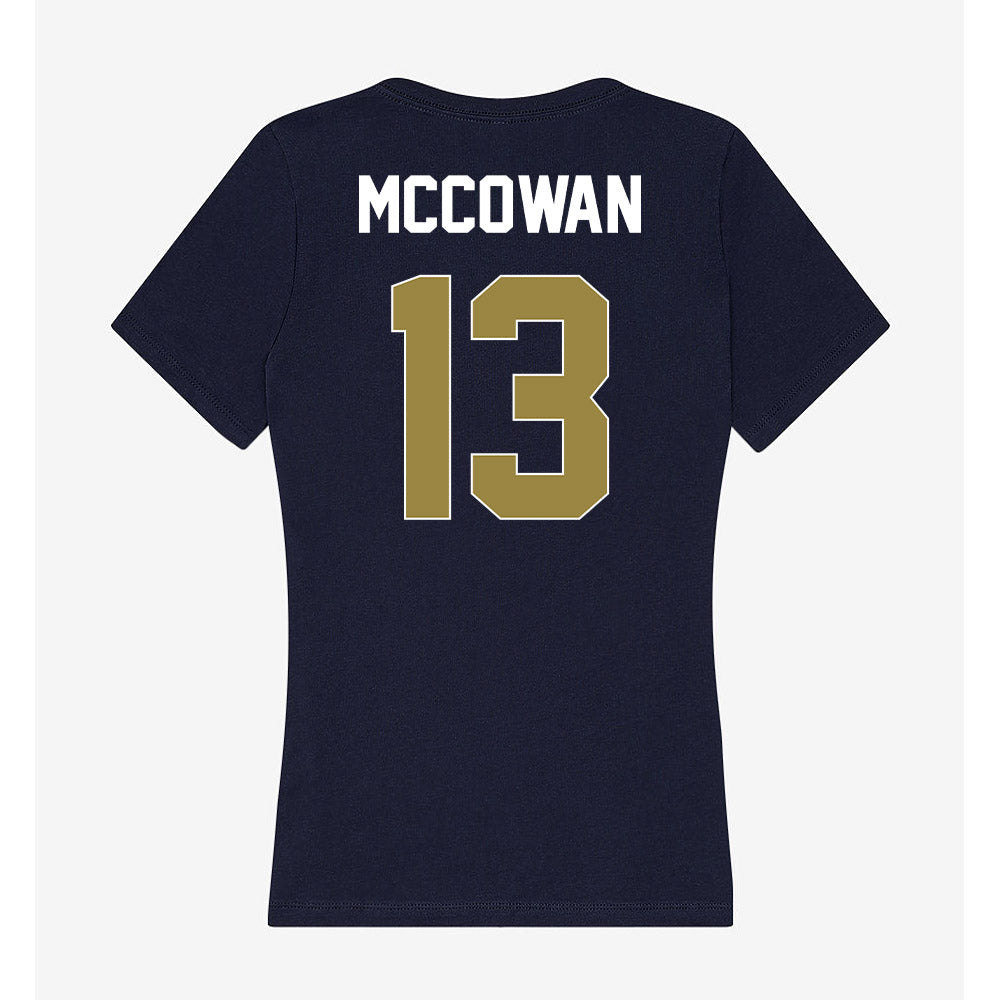 Georgia Southern - NCAA Football : Aidan McCowan - Women's V-Neck T-Shirt-1