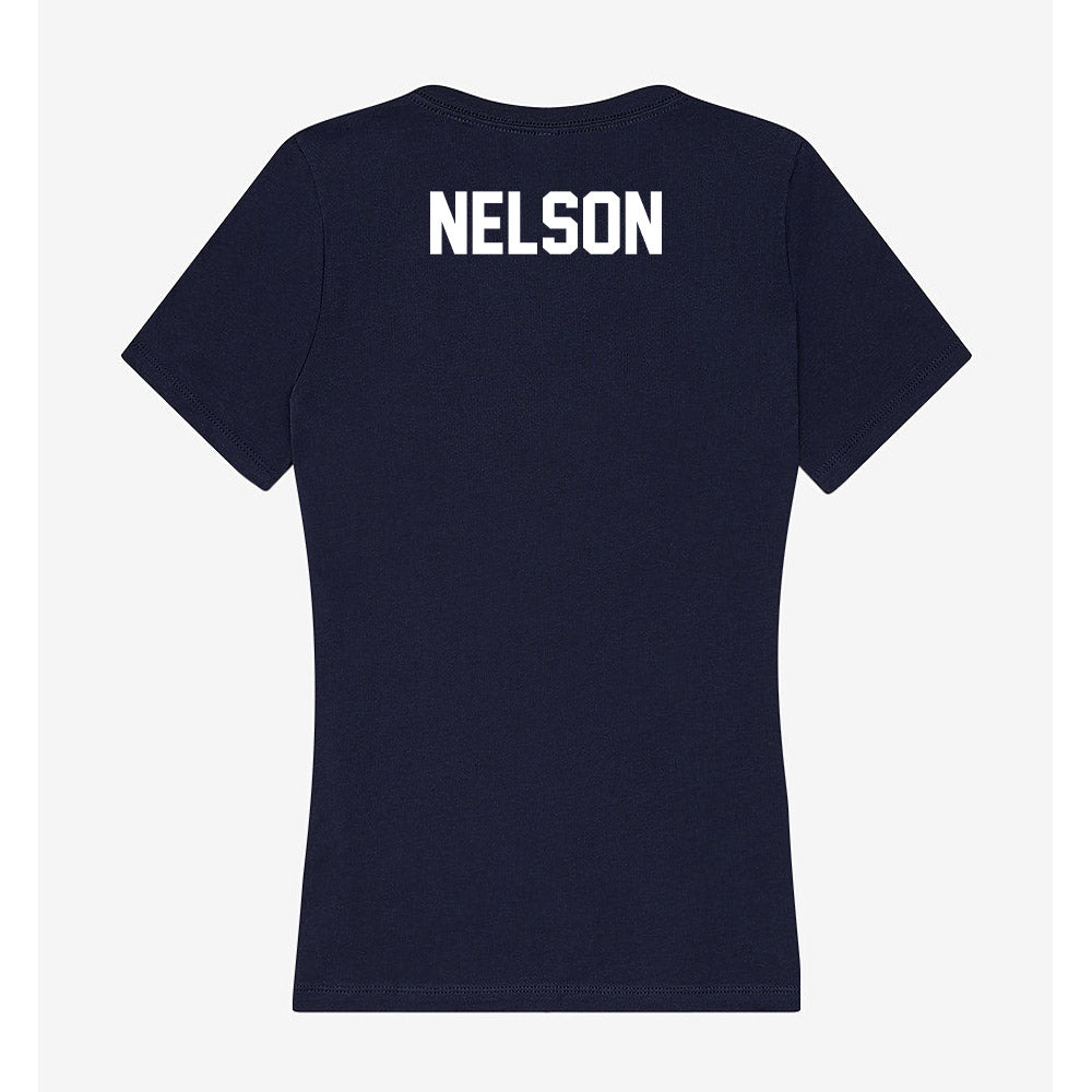 Georgia Southern - NCAA Women's Golf : Lili Nelson - Women's V-Neck T-Shirt-1