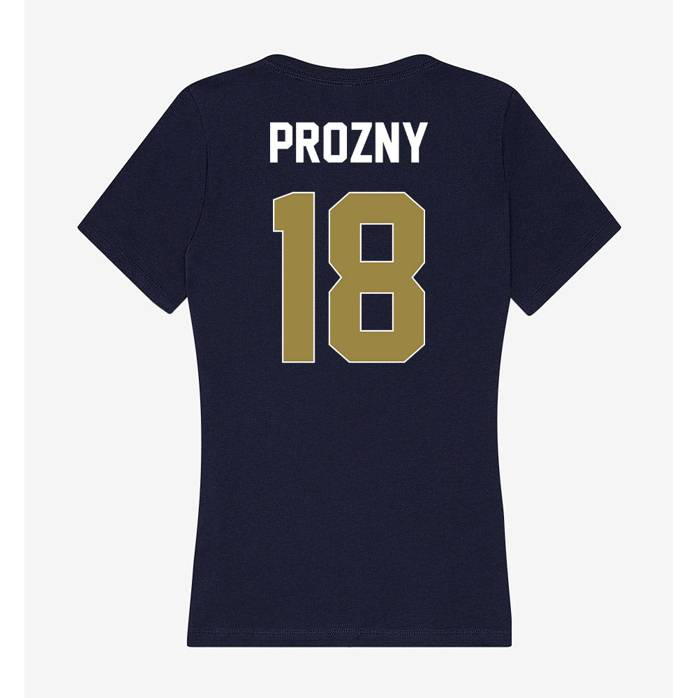 Georgia Southern - NCAA Baseball : Max Prozny - Women's V-Neck T-Shirt-1