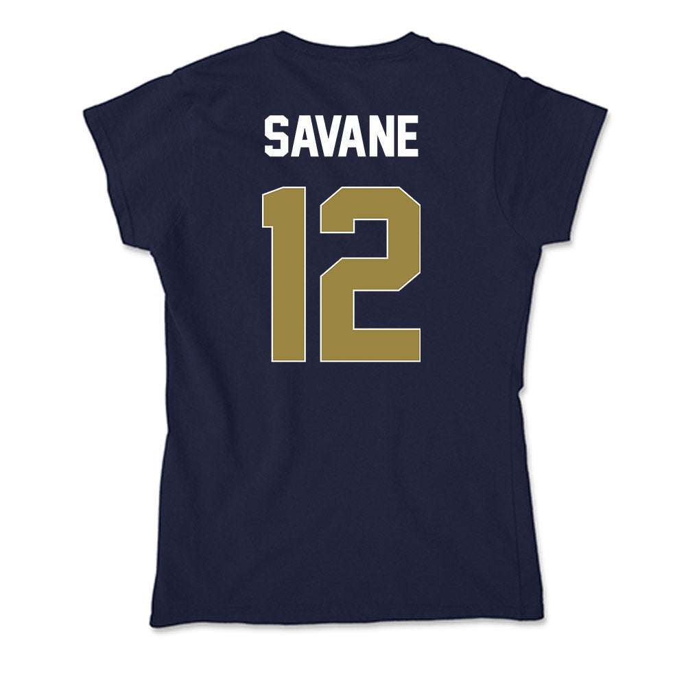 Georgia Southern - NCAA Men's Basketball : Elidjah Savane - Soft Style Women’s T-Shirt-1