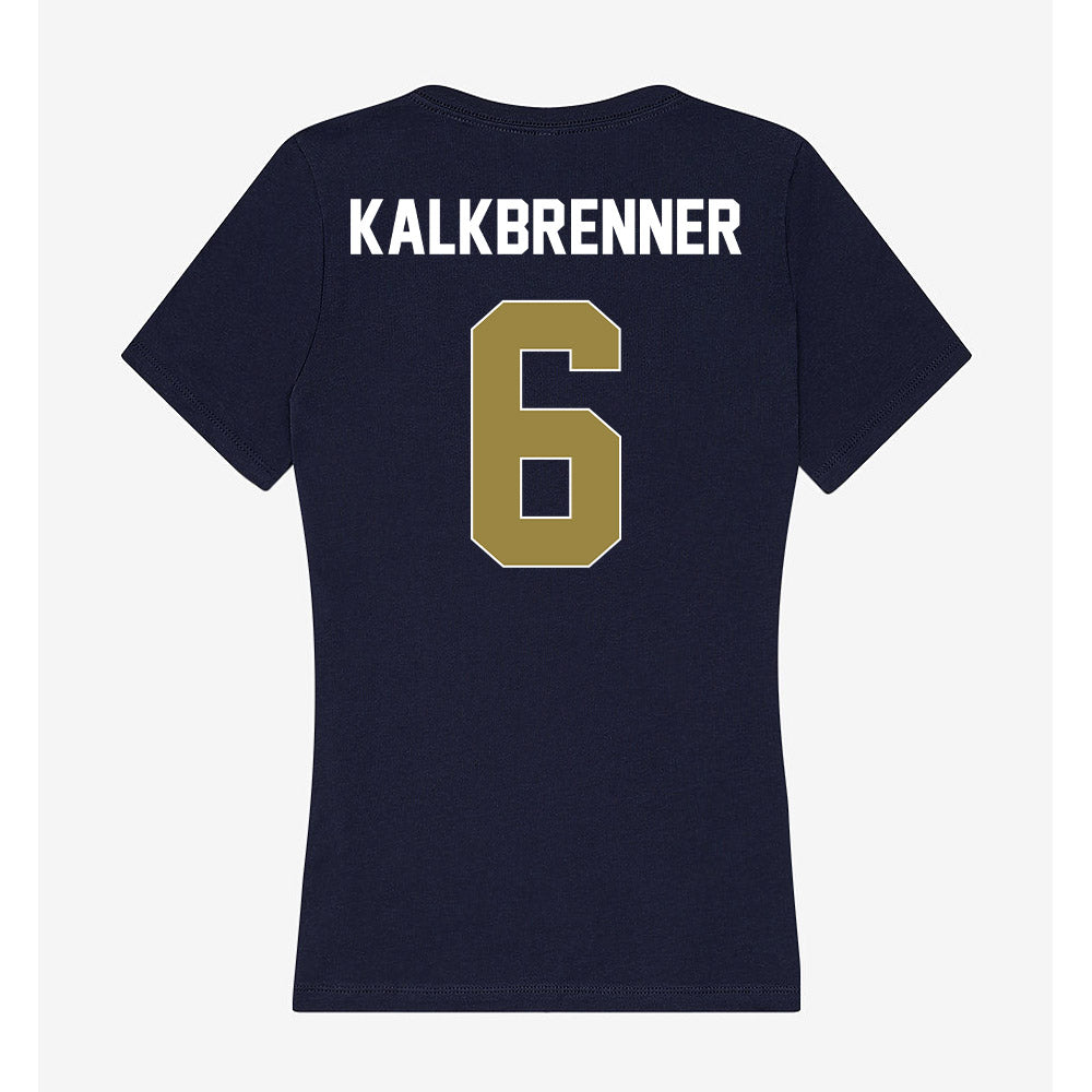 Georgia Southern - NCAA Baseball : Craig Kalkbrenner - Women's V-Neck T-Shirt-1