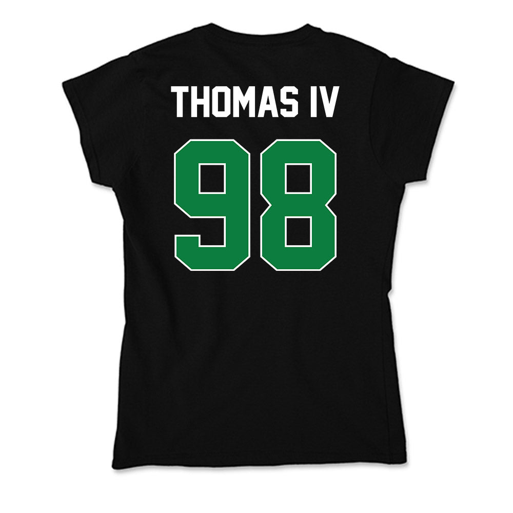 North Texas - NCAA Football : Curlee Thomas IV - Soft Style Women’s T-Shirt-1