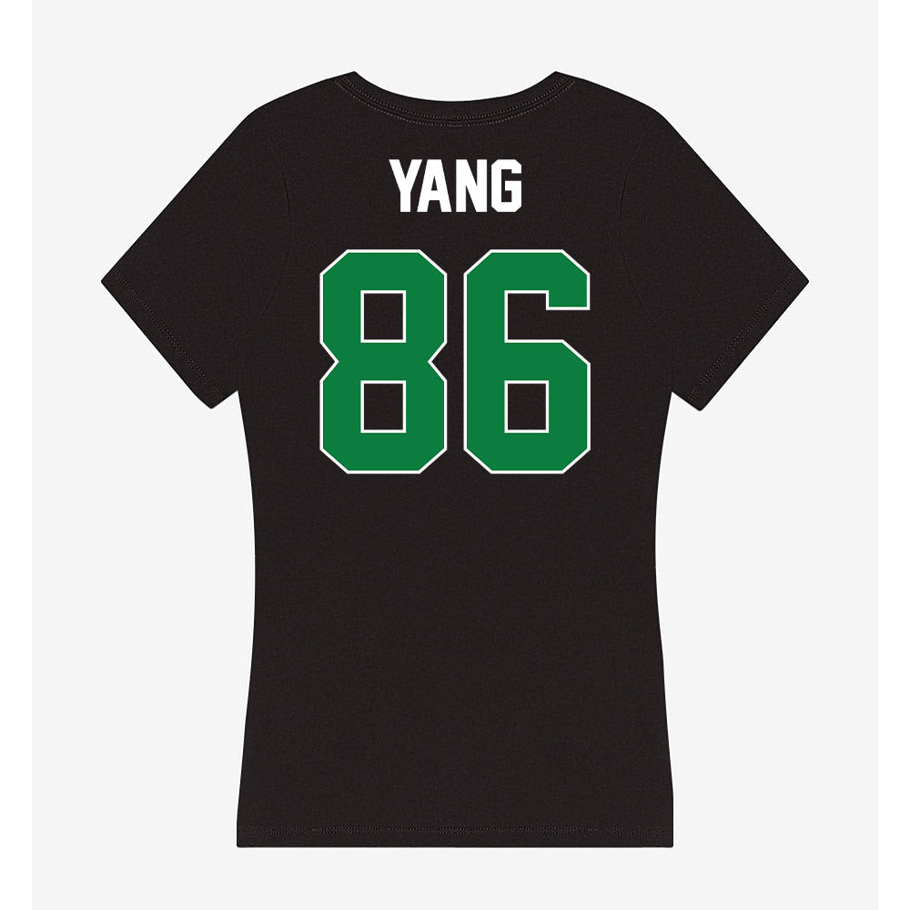 North Texas - NCAA Football : Zach Yang - Women's V-Neck T-Shirt-1