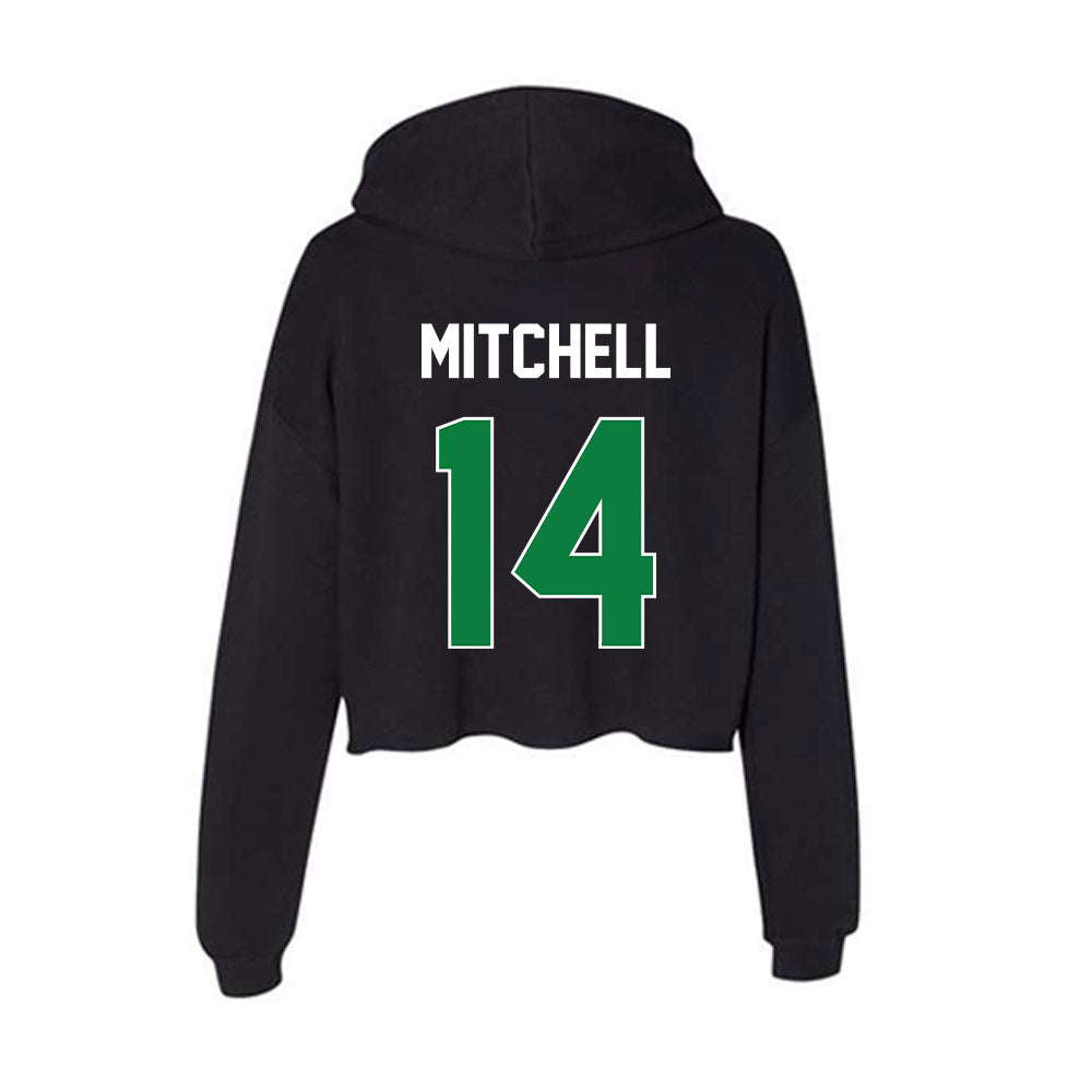 North Texas - NCAA Women's Soccer : SaMya Mitchell - Women's Crop Fleece Hoodie-1