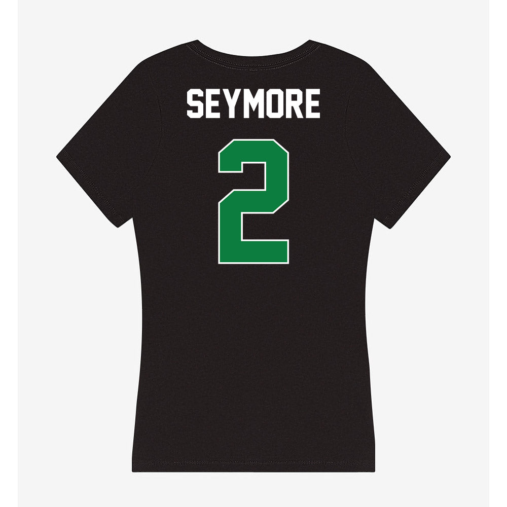 North Texas - NCAA Football : Taye Seymore - Women's V-Neck T-Shirt-1