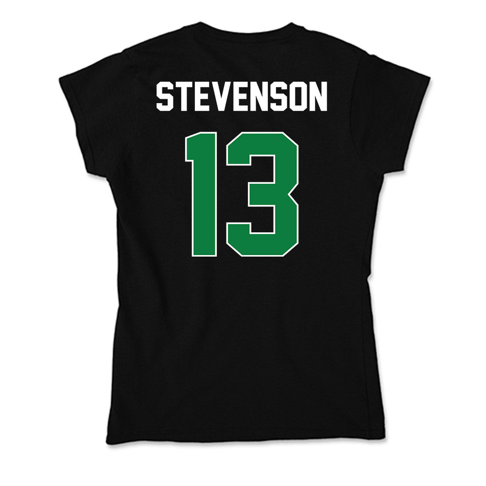 North Texas - NCAA Football : Justin Stevenson - Soft Style Women’s T-Shirt-1