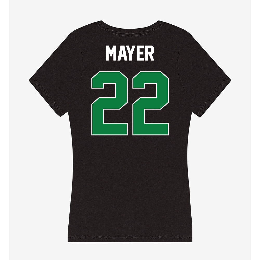 North Texas - NCAA Softball : Sienna Mayer - Women's V-Neck T-Shirt-1