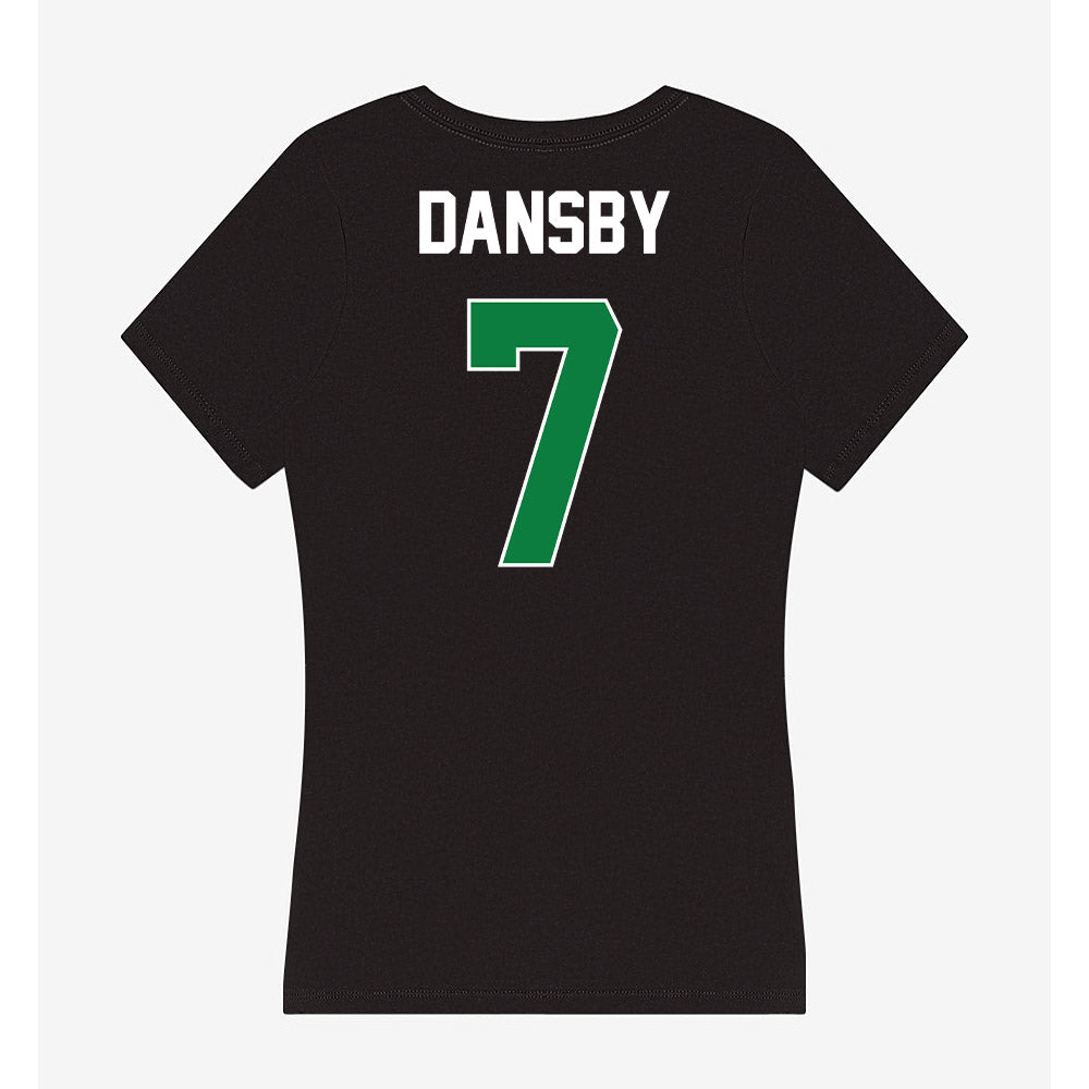 North Texas - NCAA Women's Soccer : Kelby Dansby - Women's V-Neck T-Shirt-1