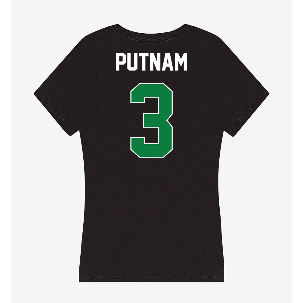 North Texas - NCAA Women's Soccer : Madalynn Putnam - Women's V-Neck T-Shirt-1