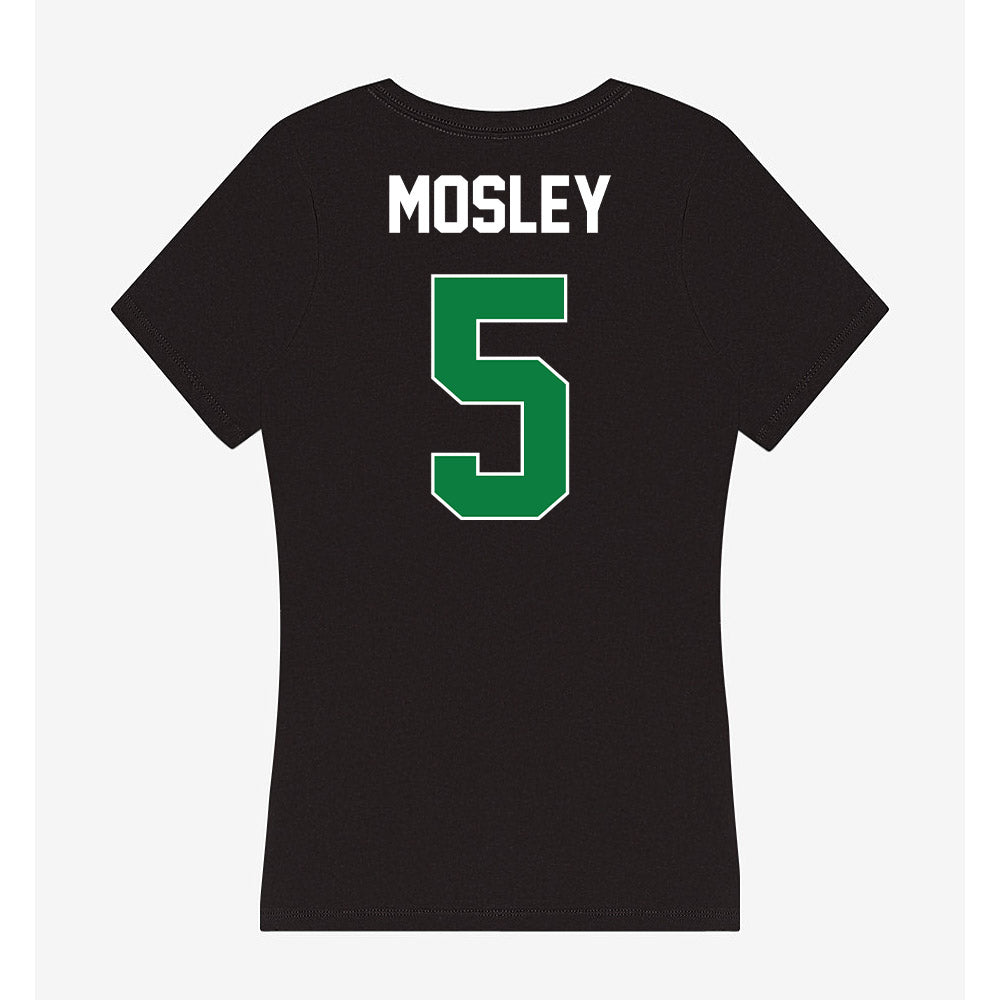 North Texas - NCAA Women's Basketball : Kendall Mosley - Women's V-Neck T-Shirt-1