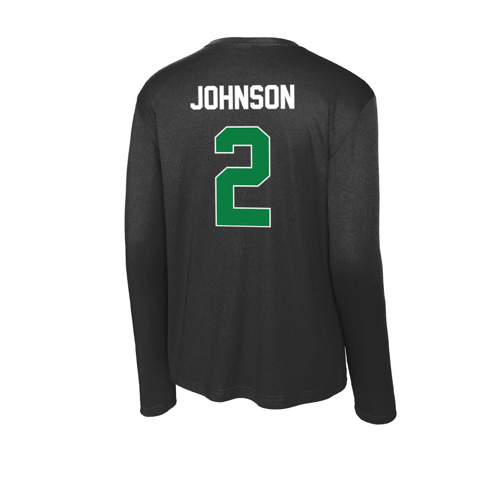 North Texas - NCAA Women's Basketball : Arianna Johnson - Activewear Long Sleeve T-Shirt-1