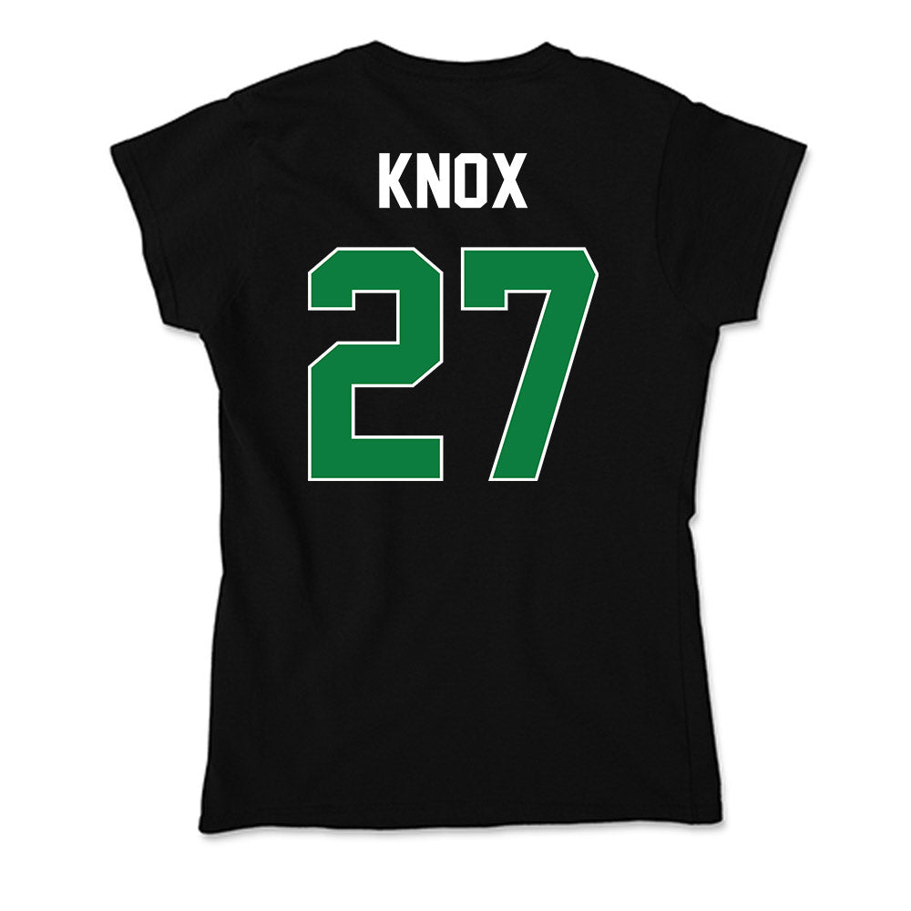 North Texas - NCAA Football : Julian Knox - Soft Style Women’s T-Shirt-1