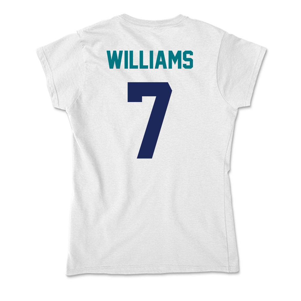 UNC Wilmington - NCAA Men's Basketball : Greedy Williams - Classic Shersey Soft Style Women’s T-Shirt-1