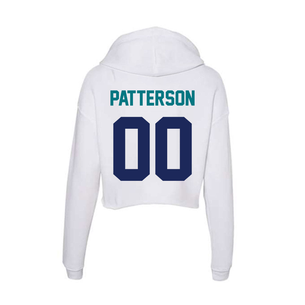 UNC Wilmington - NCAA Baseball : Austin Patterson - Classic Shersey Women's Crop Fleece Hoodie-1