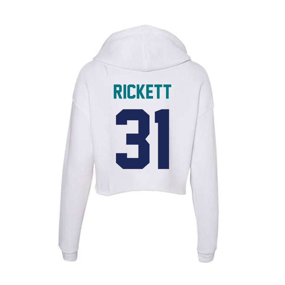 UNC Wilmington - NCAA Baseball : Howie Rickett - Classic Shersey Women's Crop Fleece Hoodie-1