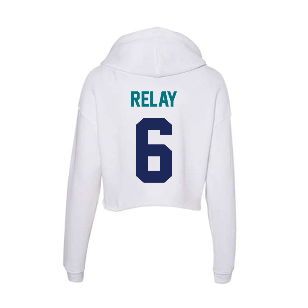 UNC Wilmington - NCAA Softball : Cassidy Relay - Classic Shersey Women's Crop Fleece Hoodie-1