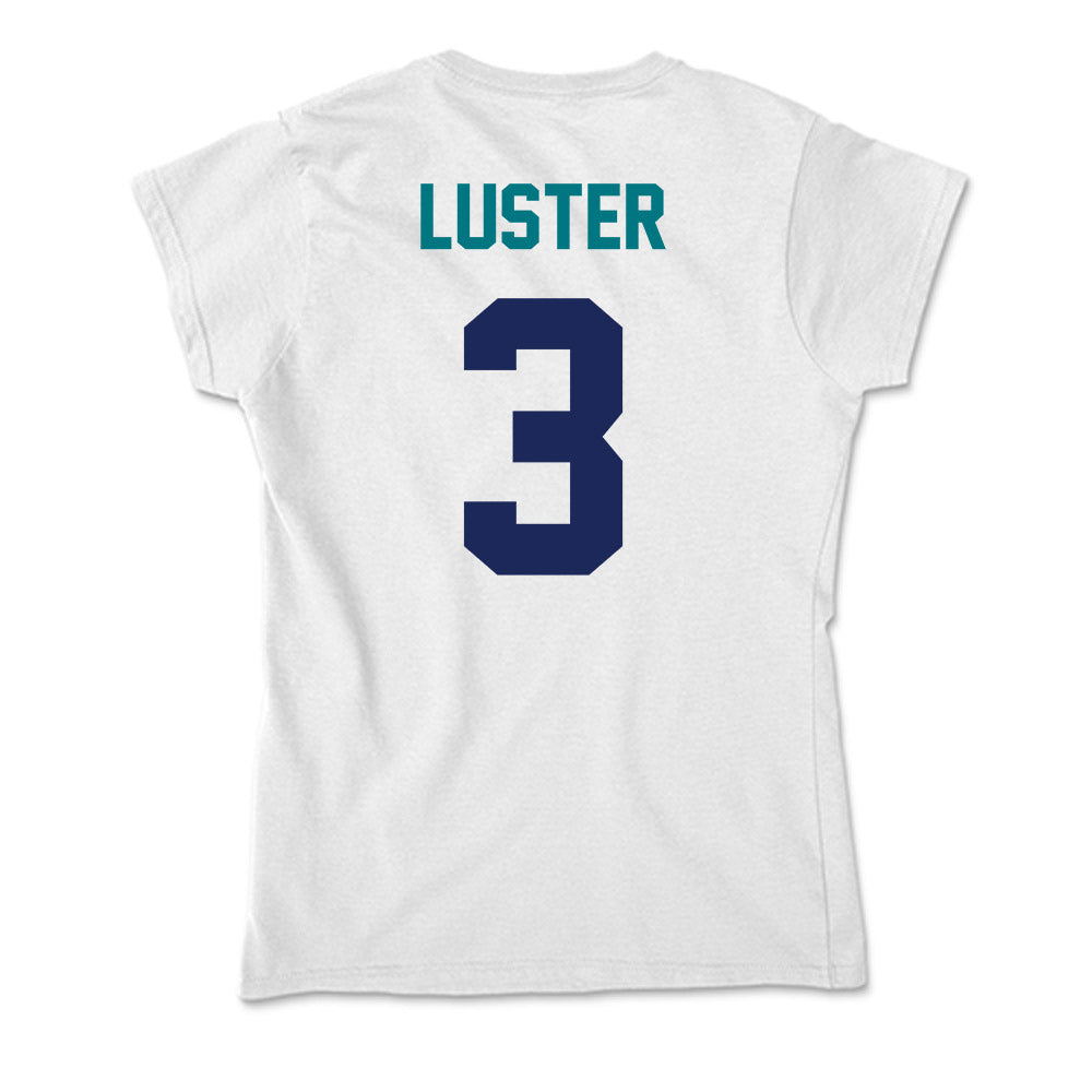 UNC Wilmington - NCAA Men's Basketball : Cj Luster - Classic Shersey Soft Style Women’s T-Shirt-1