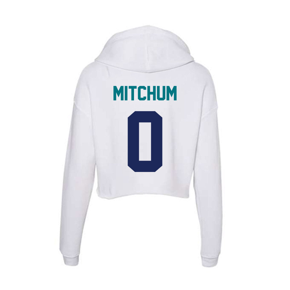 UNC Wilmington - NCAA Men's Golf : Gray Mitchum - Classic Shersey Women's Crop Fleece Hoodie-1