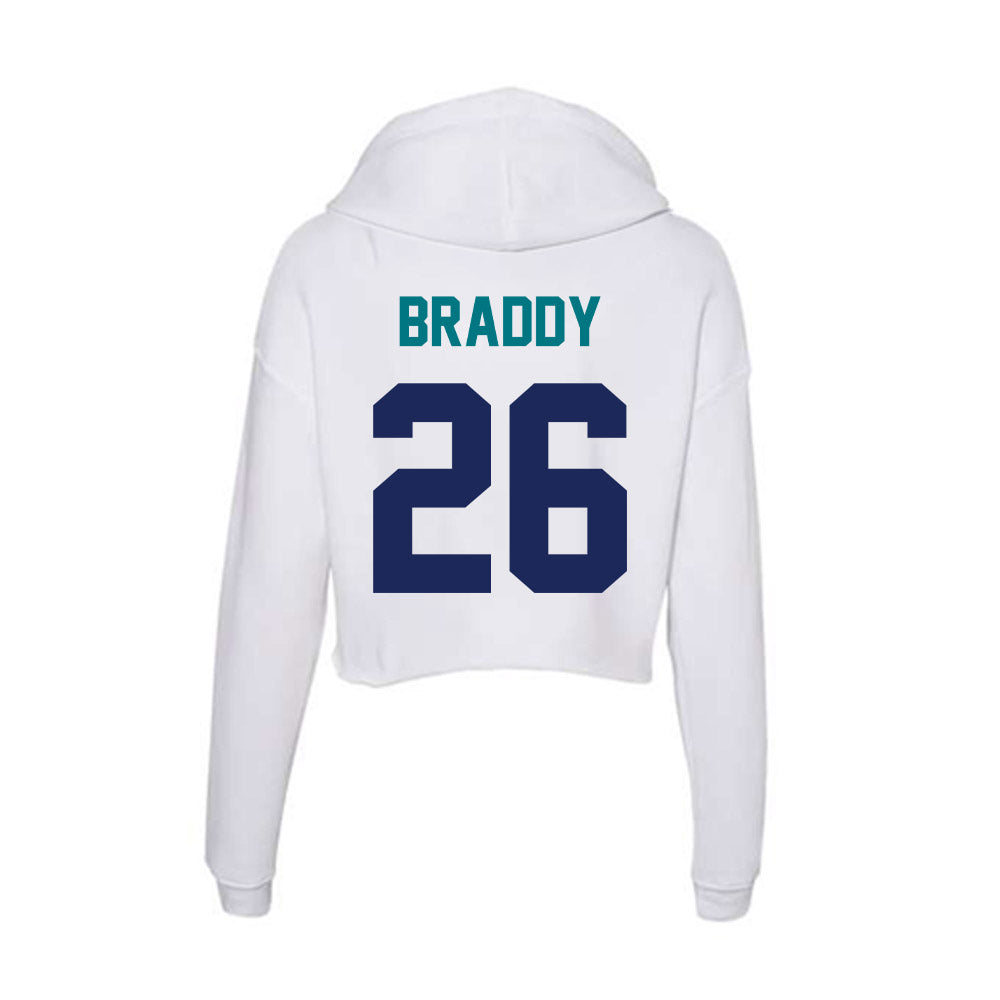 UNC Wilmington - NCAA Baseball : Porter Braddy - Classic Shersey Women's Crop Fleece Hoodie-1