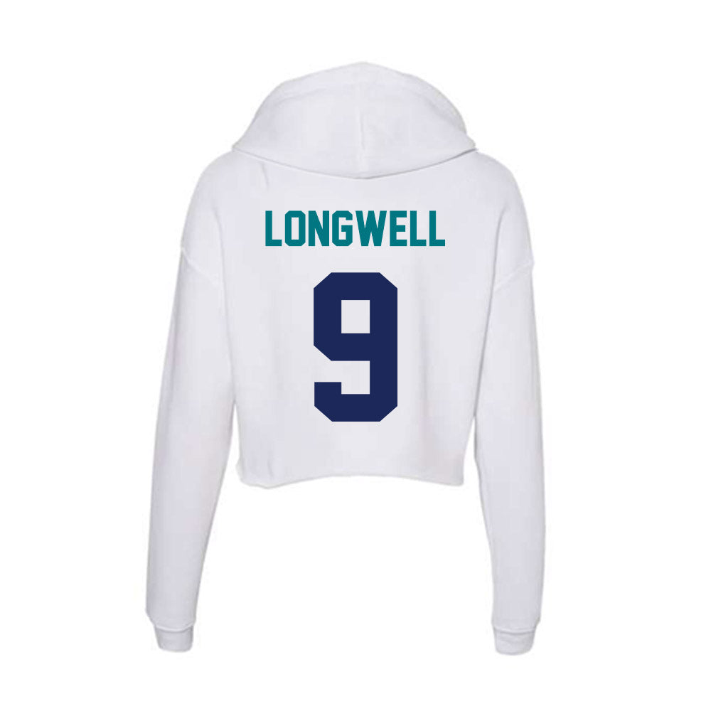 UNC Wilmington - NCAA Women's Soccer : Hailey Longwell - Classic Shersey Women's Crop Fleece Hoodie-1