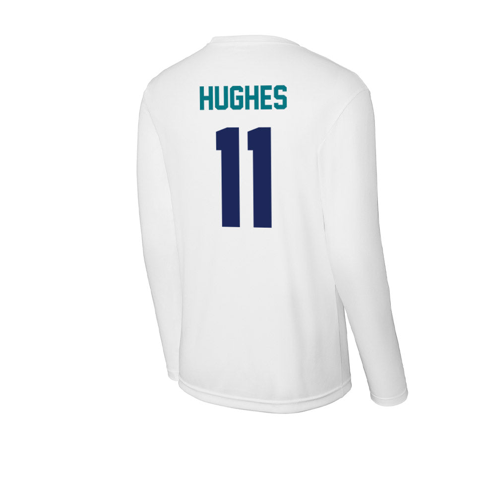 UNC Wilmington - NCAA Baseball : Mason Hughes - Classic Shersey Activewear Long Sleeve T-Shirt-1