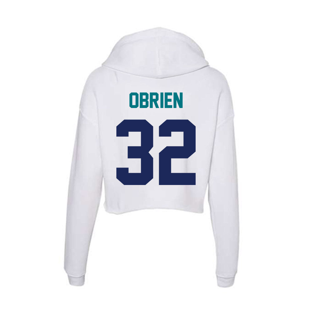 UNC Wilmington - NCAA Baseball : Danny Obrien - Classic Shersey Women's Crop Fleece Hoodie-1