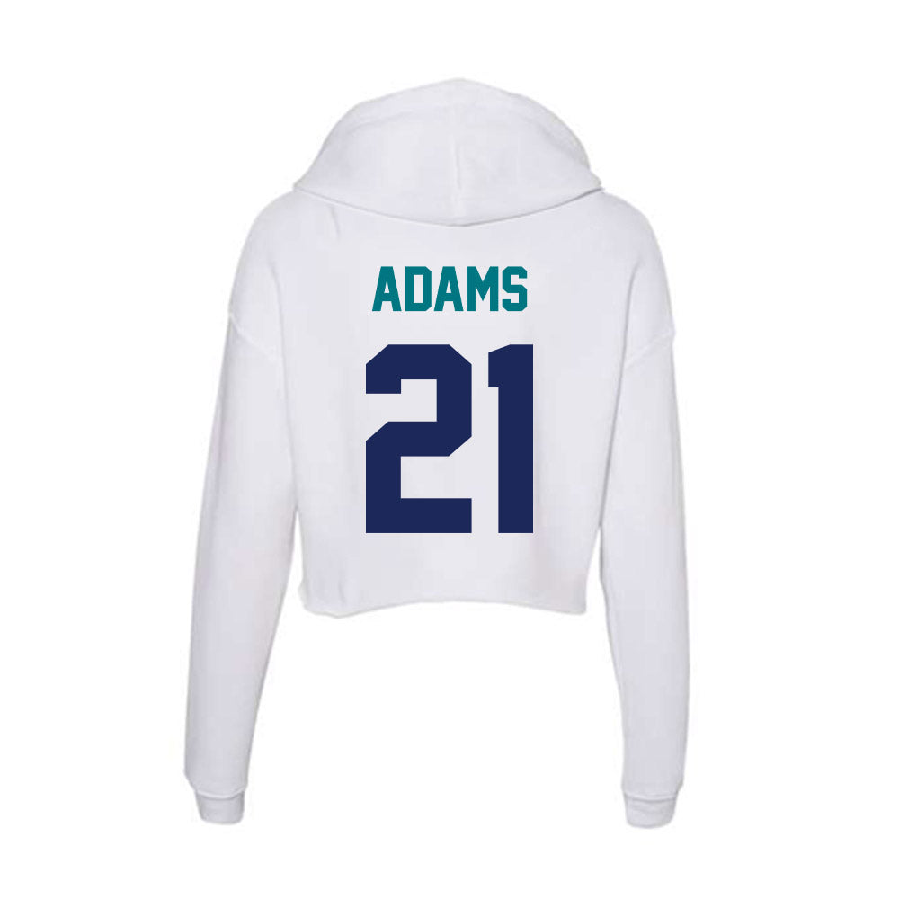 UNC Wilmington - NCAA Women's Soccer : Kayla Adams - Classic Shersey Women's Crop Fleece Hoodie-1