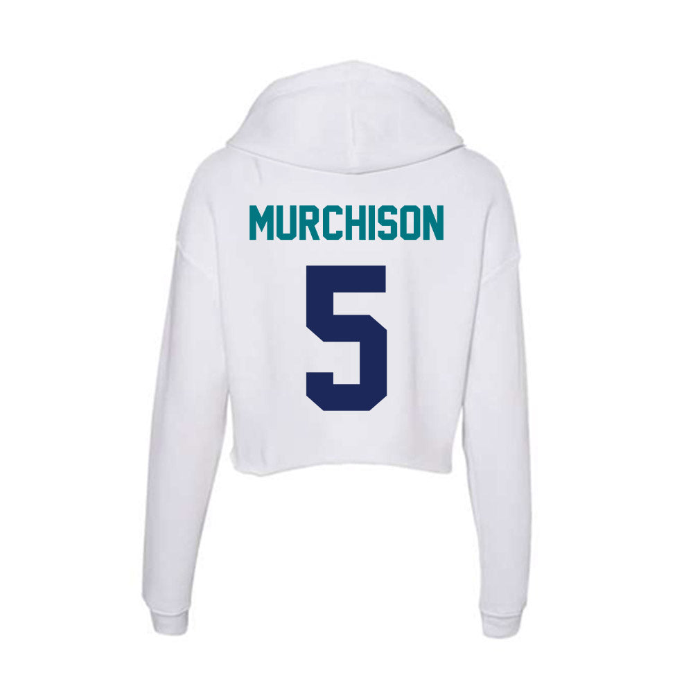 UNC Wilmington - NCAA Baseball : Matthew Murchison - Classic Shersey Women's Crop Fleece Hoodie-1