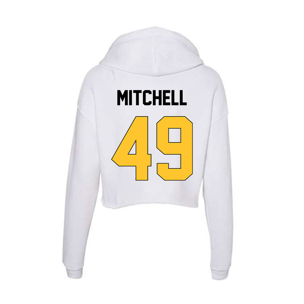 Southern Miss - NCAA Football : Bj Mitchell - Women's Crop Fleece Hoodie-1