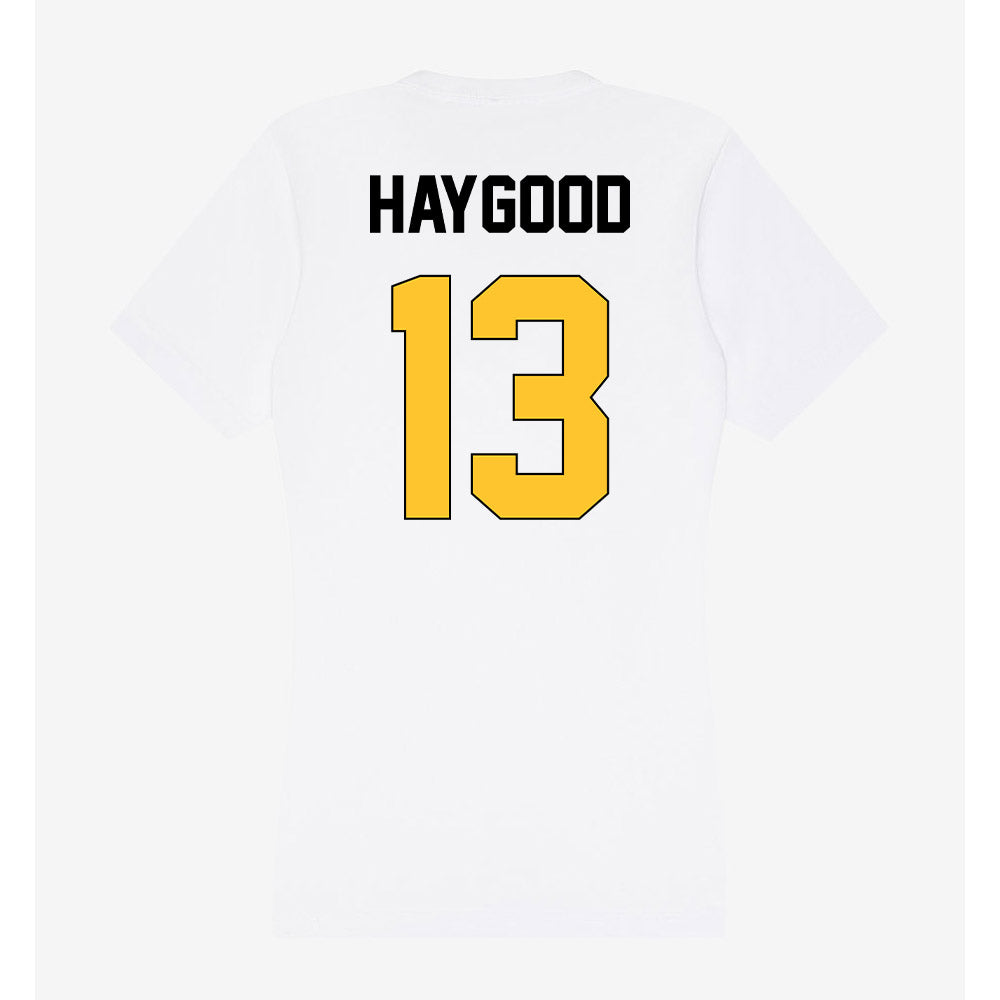 Southern Miss - NCAA Football : Mathis Haygood - Women's V-Neck T-Shirt-1