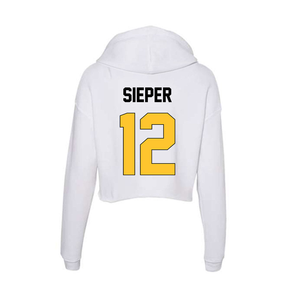 Southern Miss - NCAA Women's Basketball : Morgan Sieper - Women's Crop Fleece Hoodie-1