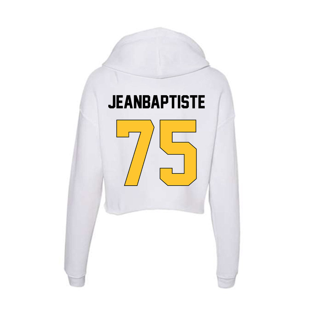 Southern Miss - NCAA Football : Casey Jeanbaptiste - Women's Crop Fleece Hoodie-1