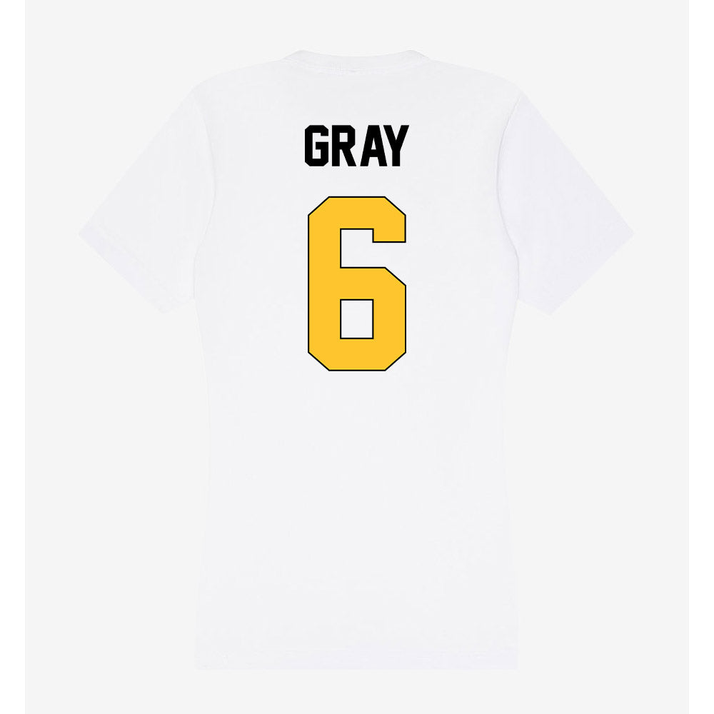 Southern Miss - NCAA Women's Basketball : Brikayla Gray - Women's V-Neck T-Shirt-1