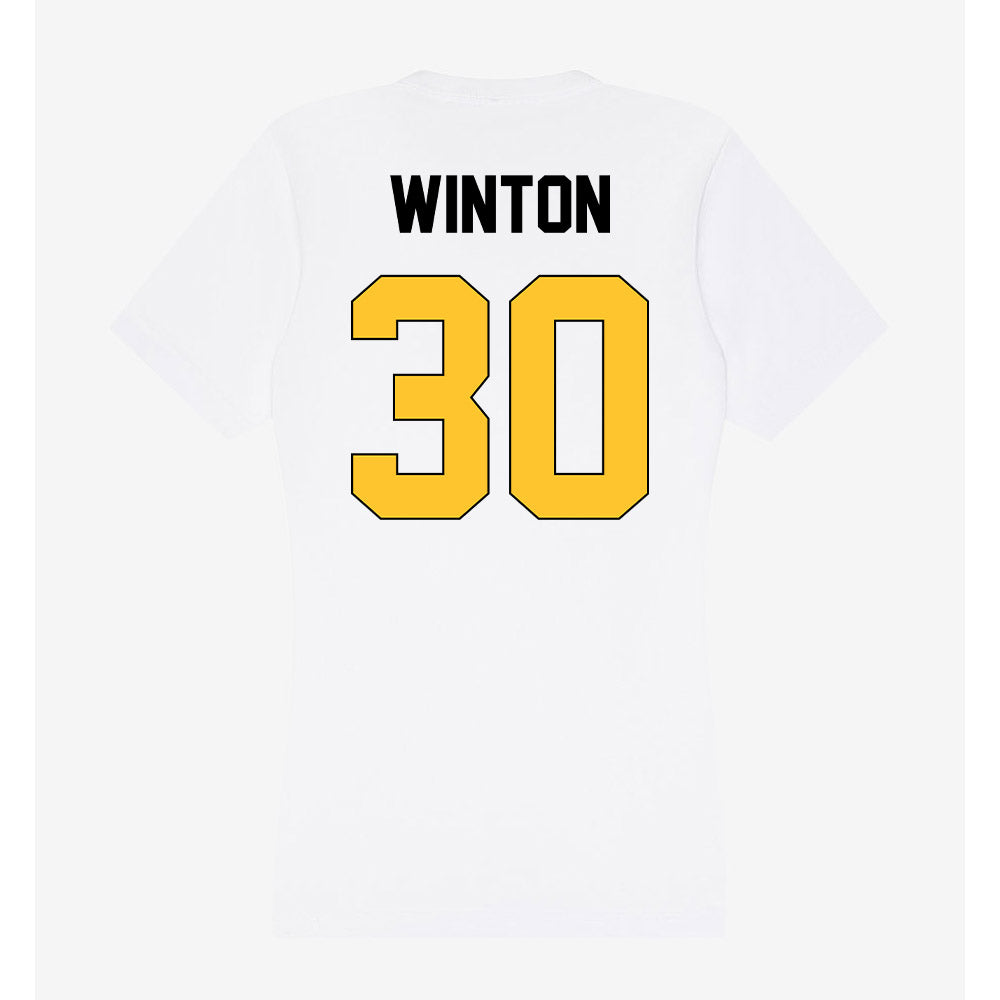 Southern Miss - NCAA Football : Trevor Winton - Women's V-Neck T-Shirt-1